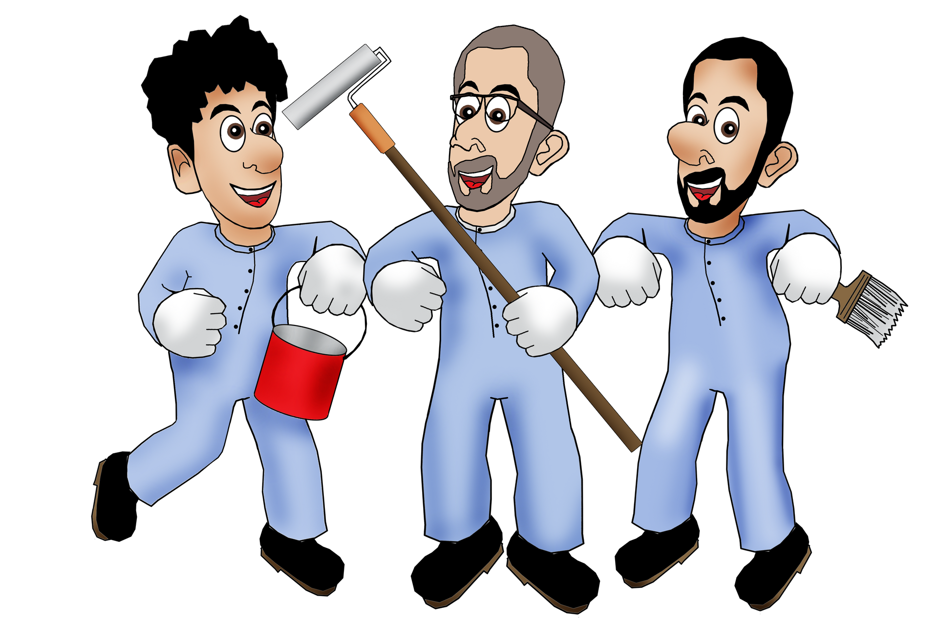 Ottawa Pro Painting team illustration