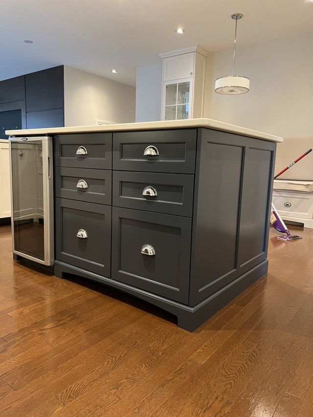 Kitchen after refinishing