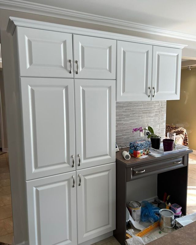 Kitchen after refinishing