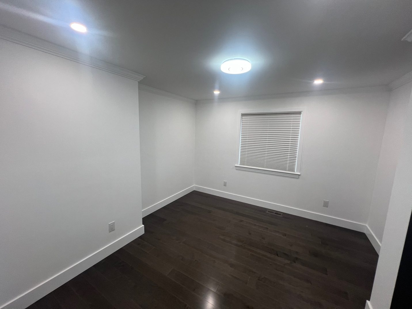 Master bedroom after painting in Kanata