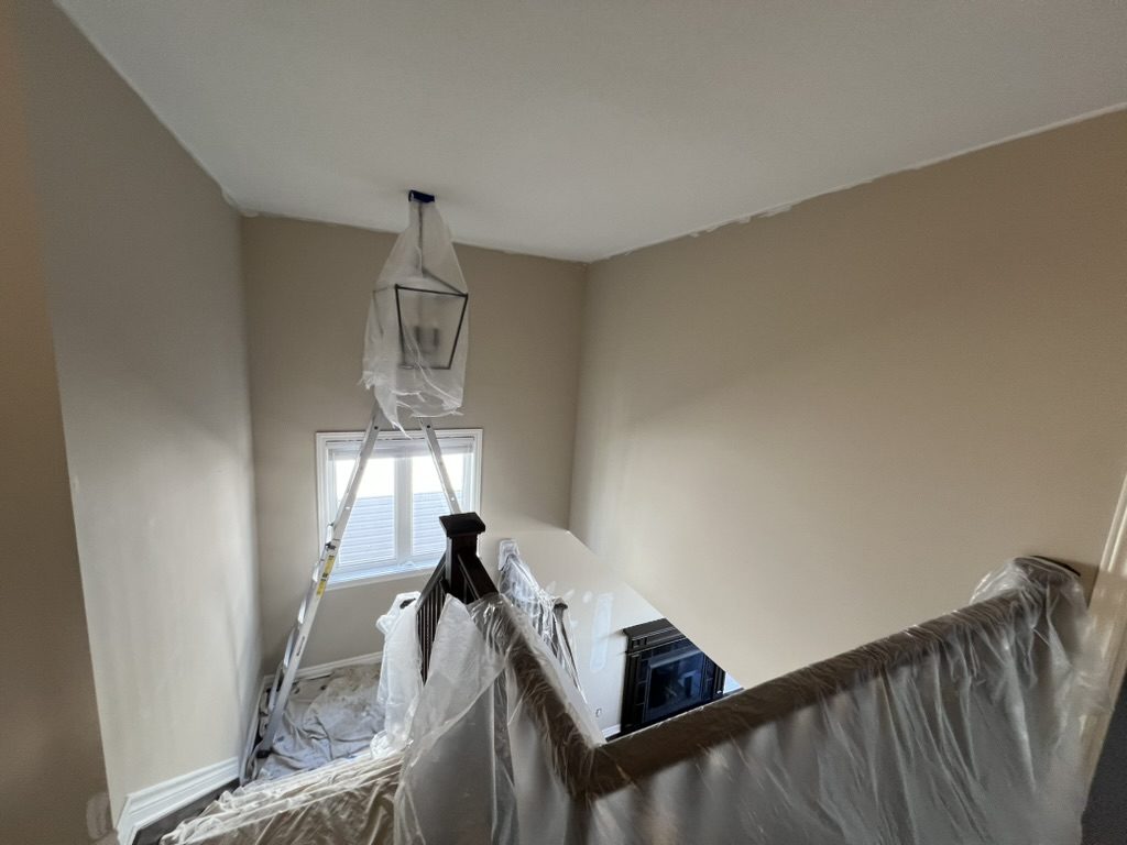 Stairway before refresh in Manotick