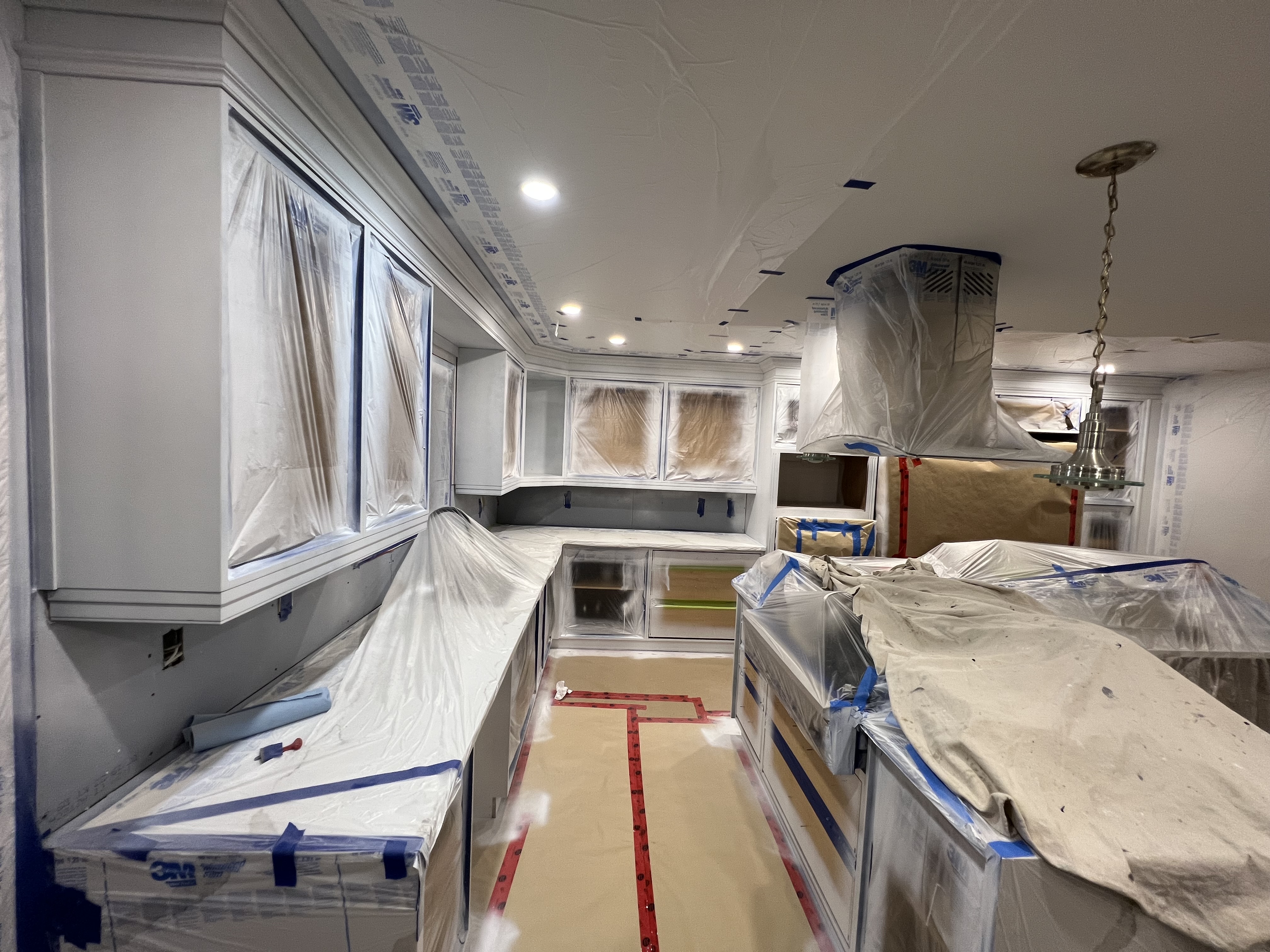Kitchen after refinishing